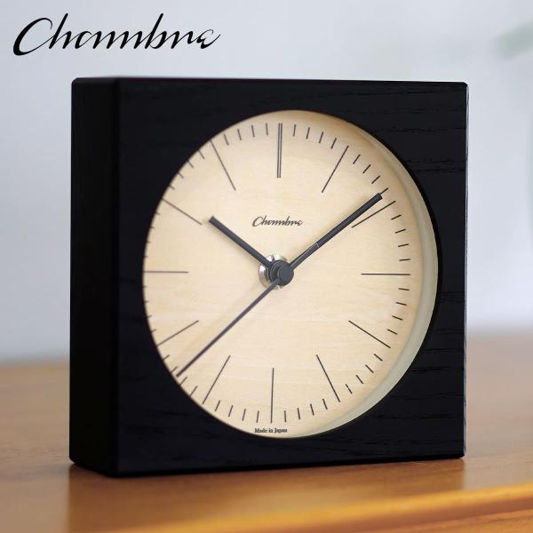 LINE DESK CLOCK 【BLACK】