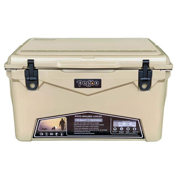 アイスランド クーラーボックス 45QT/42.6L サンド