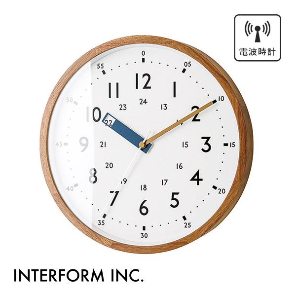 Storuman ストゥールマン ウォールクロック 電波時計 ブルー CL-2937 BL