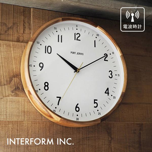 German ジェルマン ウォールクロック 電波時計 CL-4061 WH