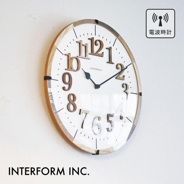 Tiel ティール ウォールクロック 電波時計 CL-9706