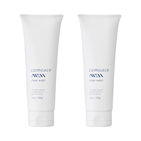 【洗顔フォーム 2本セット】コモエースMEN クリアウォッシュ | 120g