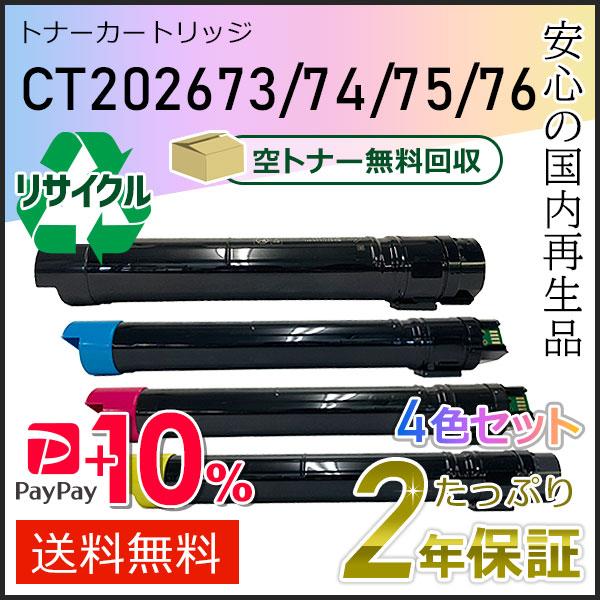 CT202673/CT202674/CT202675/CT202676 ゼロックス用 リサイクルトナ...