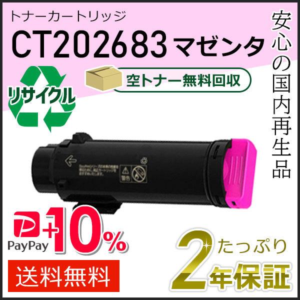 CT202683 ゼロックス用 リサイクルトナーカートリッジ マゼンタ 即納タイプ