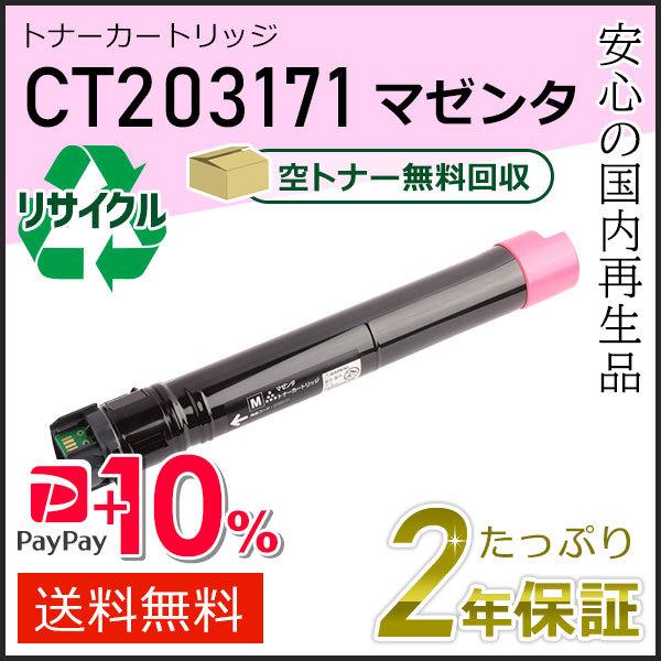 CT203171 ゼロックス用 リサイクルトナーカートリッジ マゼンタ 即納タイプ
