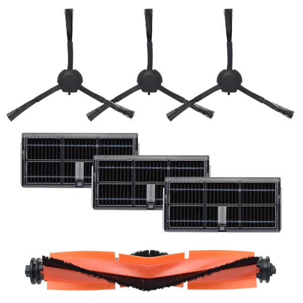 ドリーミー ロボット掃除機 L10 / L40 / X30用 サイドブラシ、メインブラシ、フィルター...