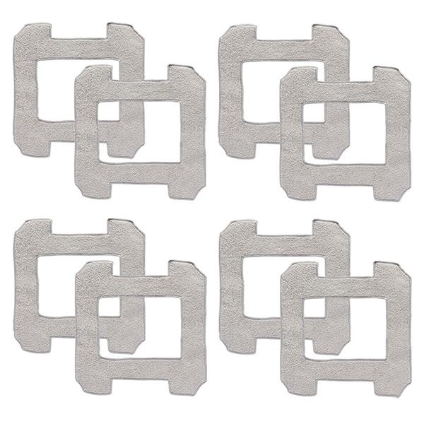 エコバックス W1 / W1 PRO用 窓掃除クリーニングパッド 互換品  8枚