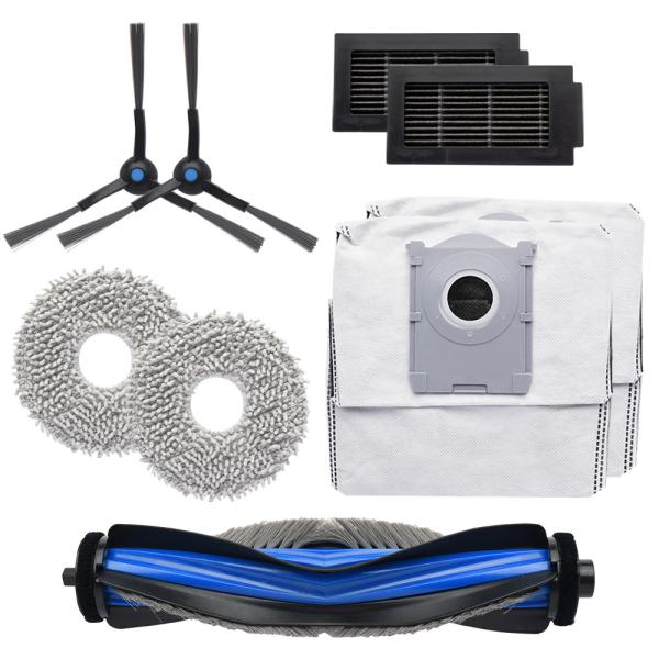 エコバックス T50 OMNI / T50 Pro OMNI用 モップ、サイドブラシ、抗菌フィルター...