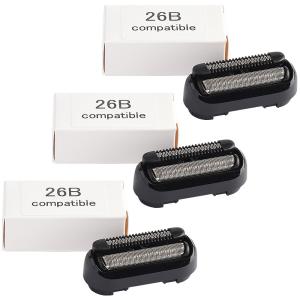 ブラウン シリーズ2 (200s) シリーズ1 用 26B 対応 互換替刃 網刃・内刃一体型 3本セット