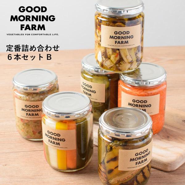 GOOD MORNING FARM 愛媛手作りピクルス 【定番詰め合わせ 6本セットB】/ プレゼン...