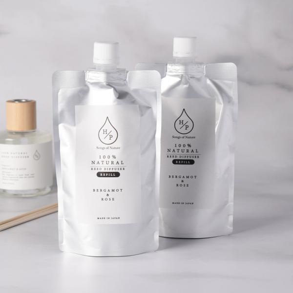 HPリードディフューザーつめかえ　ベルガモット＆ローズ　×２個　ART LAB. (アートラボ) 1...