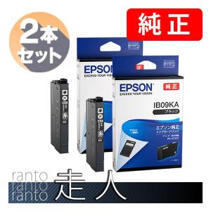 EPSON エプソン 純正品 IB09KA ブラック 2本セット 純正インク｜runner