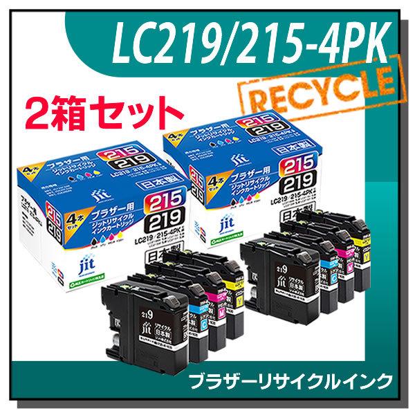ブラザー対応 LC219/215-4PK 大容量タイプ 対応 ジット リサイクルインク JIT-B2...