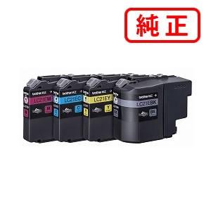 ブラザー工業 BROTHER ブラザー LC21E-4PK お徳用4色パック 純正インク 