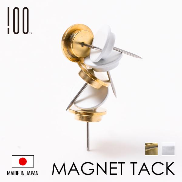 Magnet Tack マグネットタック 画鋲 押しピン 磁石 100% 100PERCENT（ヒャ...