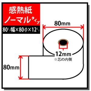 ヒット株式会社 キッチンプリンタ兼用レシートプリンタ PriFlex GIANT-IIシリーズ (GIANT-150S,GIANT-150B,GIANT-150L)  80mm幅 対応汎用感熱ロール紙 (3巻)｜runner