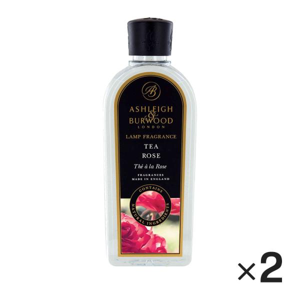 アシュレイ&amp;バーウッド ランプフレグランス ティーローズ 500ml 2本セット フレグランスランプ...