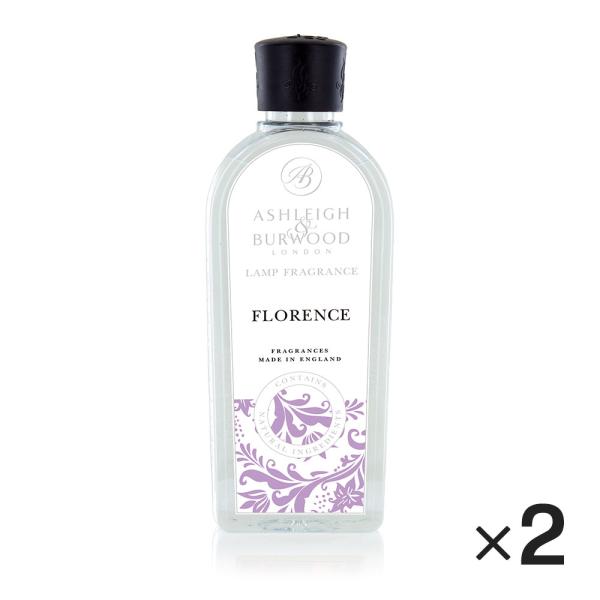 アシュレイ&amp;バーウッド ランプフレグランス フローレンス 500ml 2本セット フレグランスランプ...