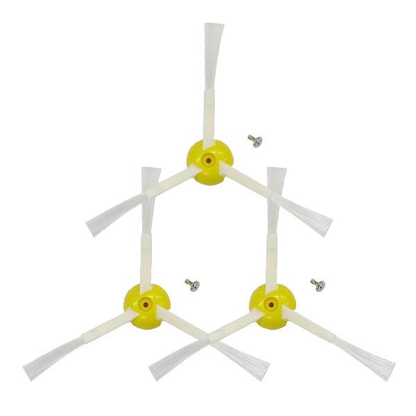 ルンバ エッジクリーニングブラシ ネジ付 800 / 900 シリーズ用 互換品 3個