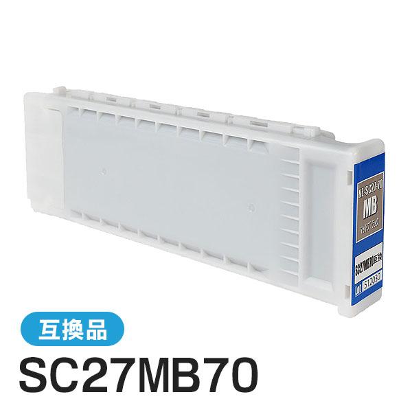 SC27MB70 互換インクカートリッジ マットブラック