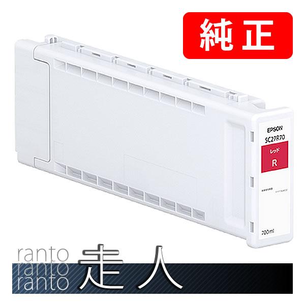 EPSON エプソン 純正品 インクカートリッジ SC27R70 レッド 700ml 純正インク