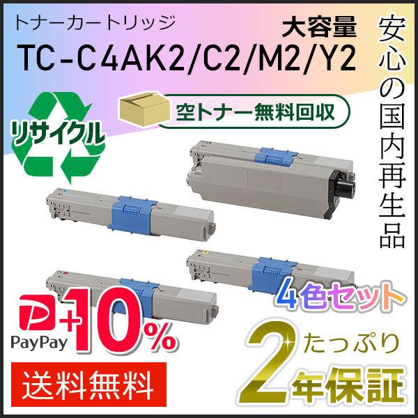 TC-C4AK2/TC-C4AC2/TC-C4AM2/TC-C4AY2(TCC4A) 大容量リサイク...