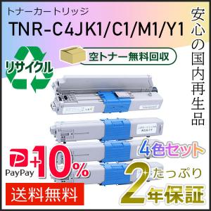 沖データ TNR-C4JM1(TNRC4JM1) リサイクルトナーカートリッジ マゼンタ