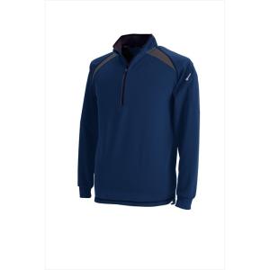 【TS DESIGN】メンズ ロングスリーブハーフジップ 3025 1709 紳士 男性