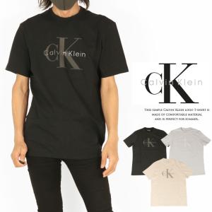 Tシャツ カルバンクライン CALVIN KLEIN メンズ 40QM825 CREWNECK T-SHIRT 半袖 丸首｜runningclub-gh