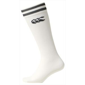 カンタベリー CANTERBURY 2LINE STOCKINGS ラグビー ソックス メンズ AS04054 10.ホワイト