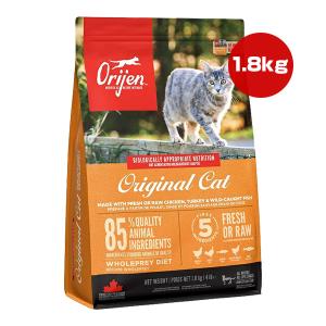 オリジン オリジナルキャット 1.8kg ▽t ペット フード 猫 キャット ドライ 子猫 ORIJEN【正規品】｜runpet