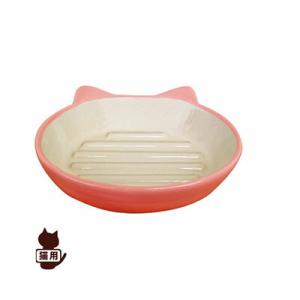 ☆イージーダイナーキャットディッシュ オレンジ PLATZ プラッツ ▼g ペット グッズ 猫 キャ...