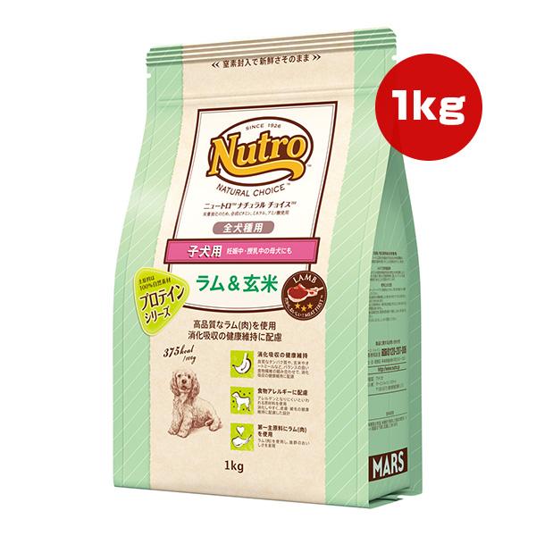 ☆ナチュラルチョイス 子犬用 全犬種用 ラム＆玄米 1kg プロテインシリーズ ニュートロジャパン ...