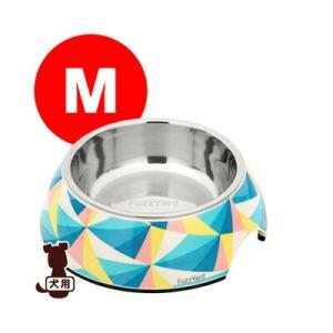 ■FuzzYard 二層食器 サウスビーチ M ホッタハブ ▽b ペット グッズ 犬 ドッグ 食器 ...