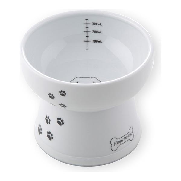 ハッピーダイニング 脚付ウォーターボウル 犬柄・犬用 シリコン付き 猫壱 ▼a ペット グッズ 犬 ...