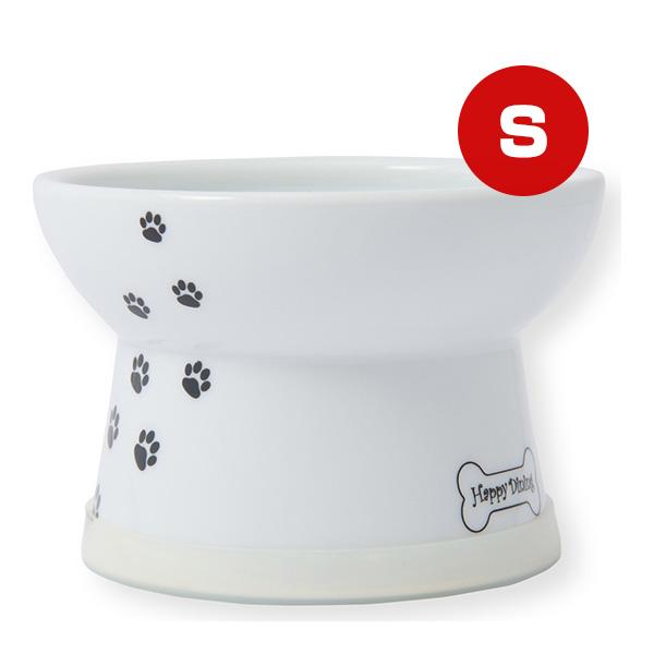 ハッピーダイニング 犬用 脚付フードボウル Ｓ 猫壱 ▼a ペット グッズ 犬 ドッグ 食器 小型犬