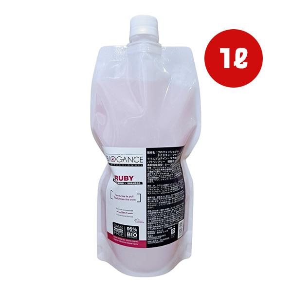 プロフェッショナルテクスチャリングシャンプー RUBY 1L INO ▼g ペット グッズ 犬 ドッ...
