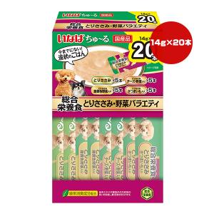 ちゅーる 総合栄養食 とりささみ・野菜バラエティ...の商品画像