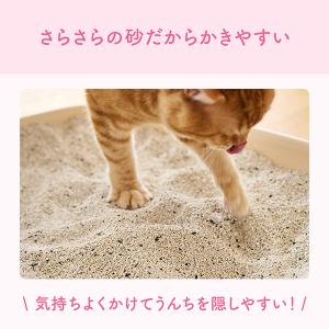 エリエール キミおもい カチッと固まる ネコ砂...の詳細画像4