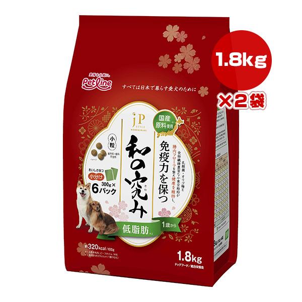 ジェーピースタイル 和の究み 免疫力を保つ 低脂肪 １歳から 1.8kg[300g×6パック]×2袋...