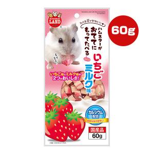 ハムスターがおててにもってたべるスイーツ いちご...の商品画像