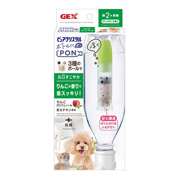 ピュアクリスタル ボトルにポン お口すこやか 約１ヶ月用×２個入 ジェックス ▼a ペット グッズ ...