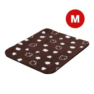 遠赤外線 炭パワー 超暖もこほわマット Ｍ PonPon！ ドギーマンハヤシ ▼a ペット グッズ 犬 ドッグ 猫 キャット あったか ぬくぬく 暖かい 温暖マット 秋冬