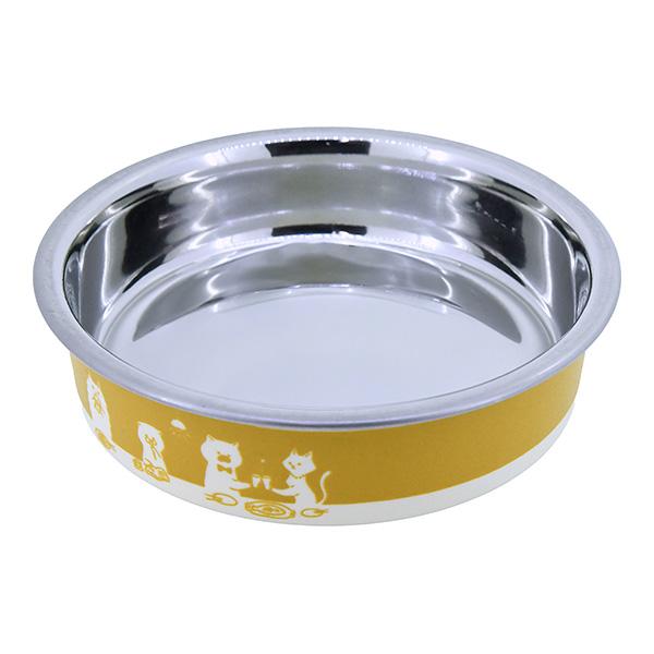 ステンレスの食器 ごはんにゃわん 猫用 ビストロ ドギーマンハヤシ ▼a ペット グッズ 猫 キャッ...