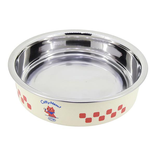 ステンレスの食器 ごはんにゃわん 猫用 ダイナー ドギーマンハヤシ ▼a ペット グッズ 猫 キャッ...