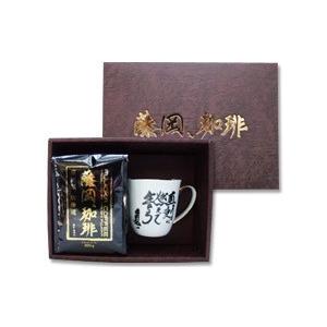 藤岡珈琲 藤岡 珈琲 有機豆 オリジナルマグカップ黒文字セット 12時 14時指定不可商品 代引不可 Fk4960891501642s あしたるんるん ヤフー店 通販 Yahoo ショッピング