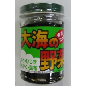 大海の野菜150ｇ もずく ひじき 海苔の佃煮 海の野菜
