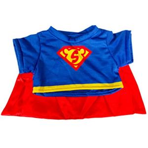 Super Bear Tee with Cape Teddy Bear Clothes Fits Most 14-18 Buil 【並行輸入】｜runsis-store