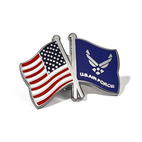 USAF アメリカ空軍 旗 ラペルピン 【並行輸入】