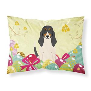 Caroline 's Treasures bb6044pillowcase Easter EggsスイスHound生地標準枕カバー 【並行輸入】｜runsis-store